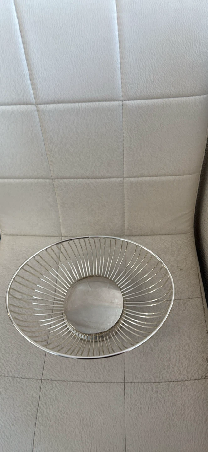 Silver Wire Fruit Bowl - photo 2