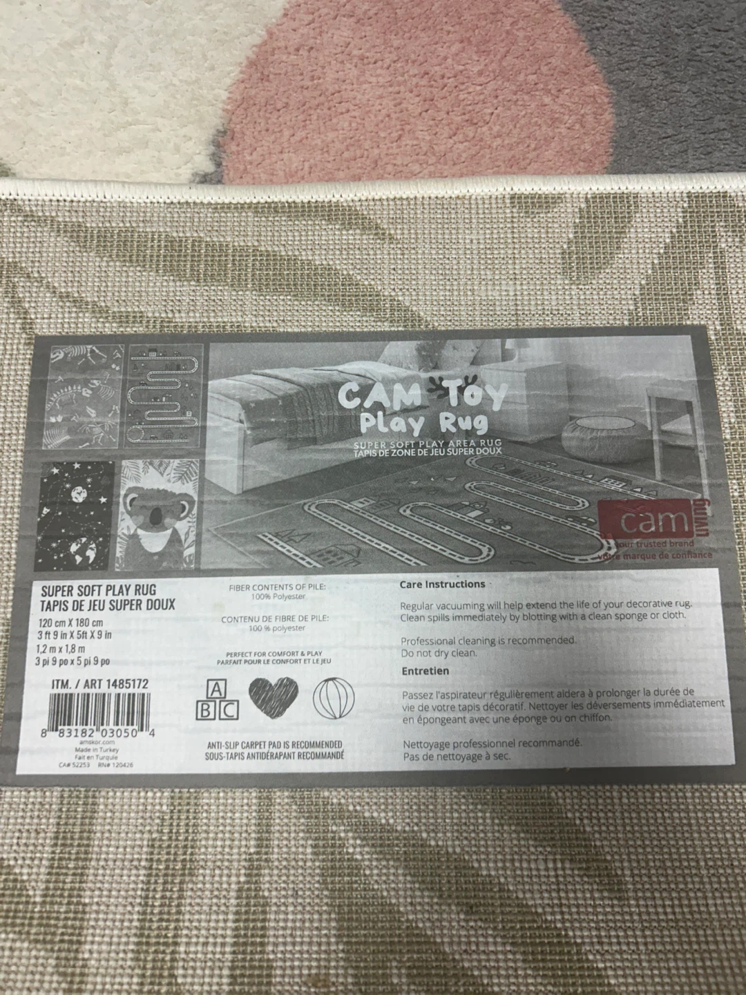 CAM Super Soft Play Toy Rug - Koala Design - photo 2