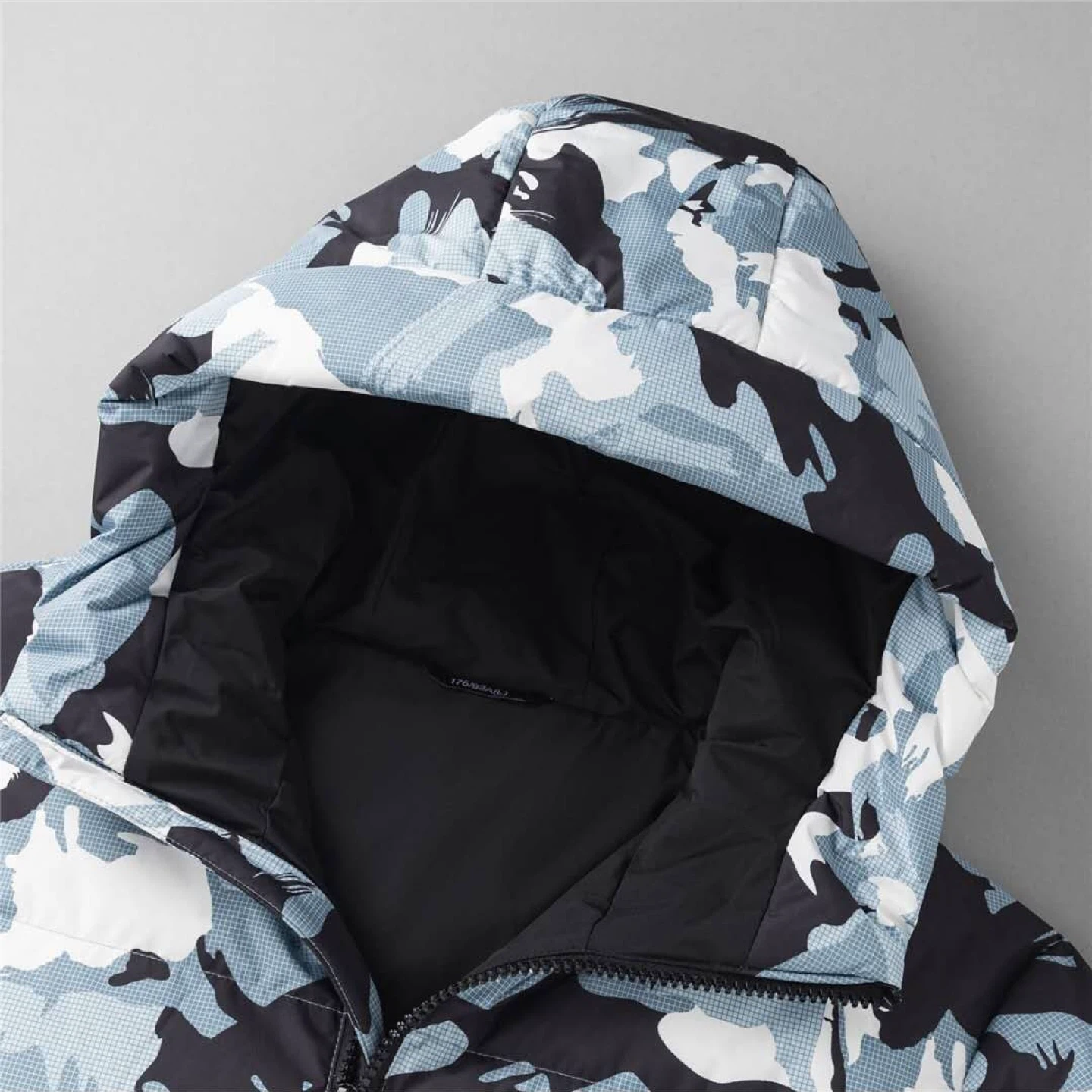 Men's Puffer Down Jacket filled with white goose down - photo 3
