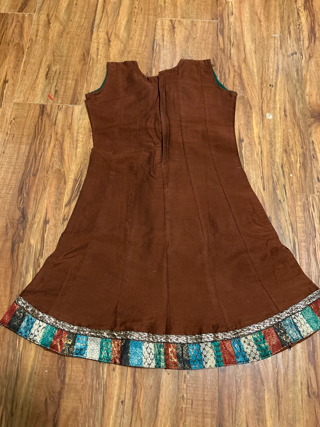 Shree Creations Brown Kurti and Pants Set - photo 4