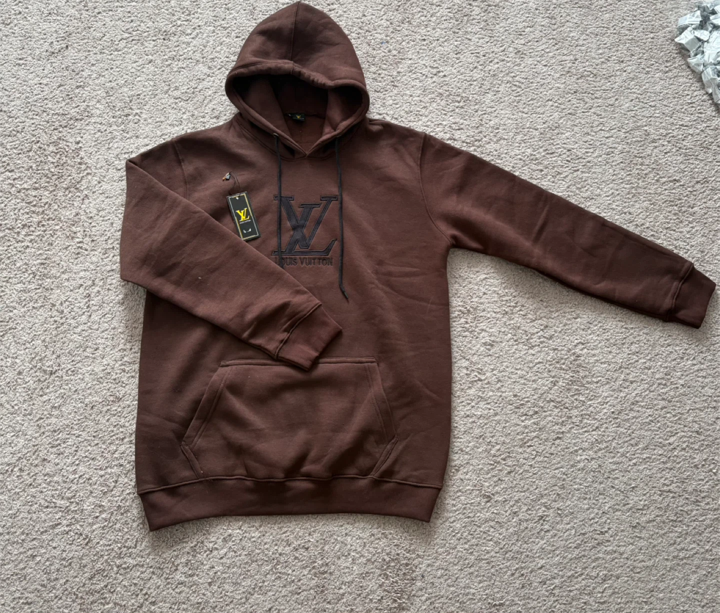 Louis Vuitton Brown Hoodie