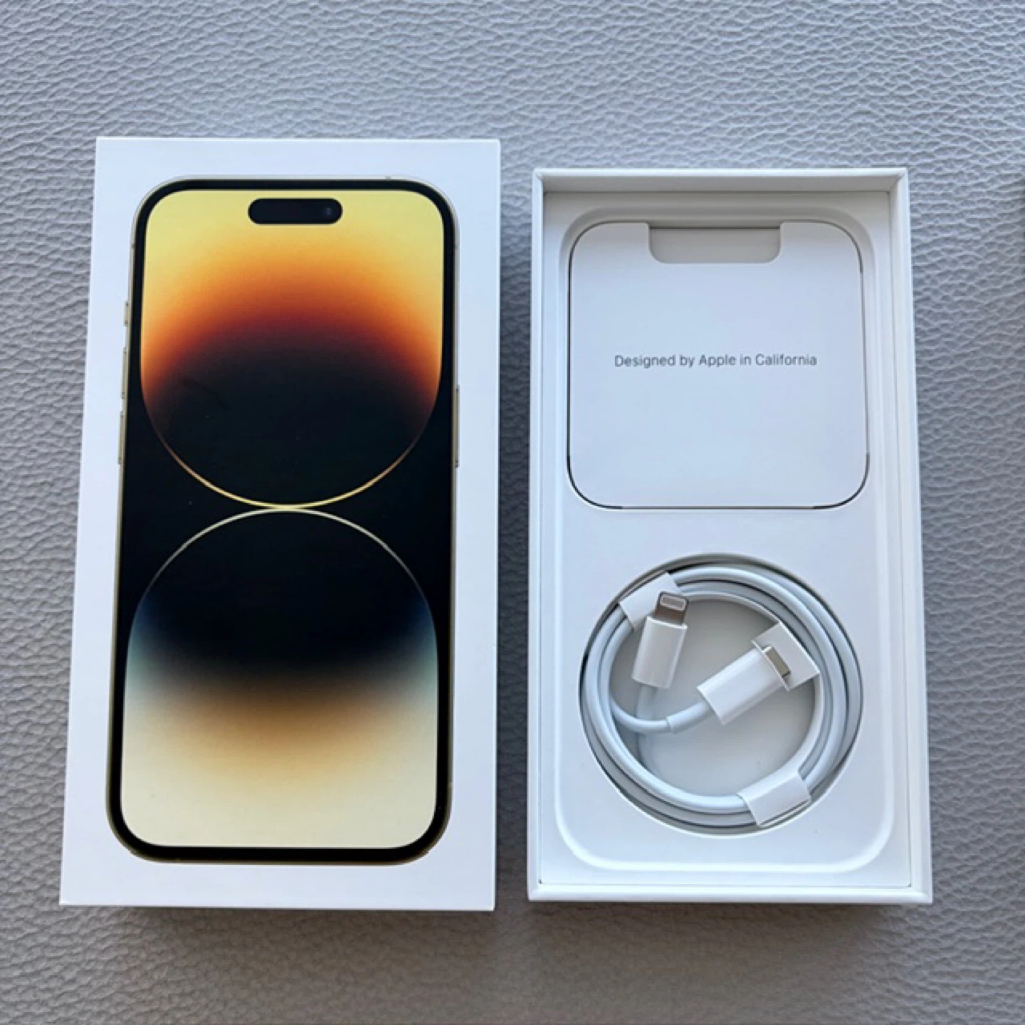 iPhone 14 Pro 256GB Unlocked Great Condition Gold + Accessories - photo 4