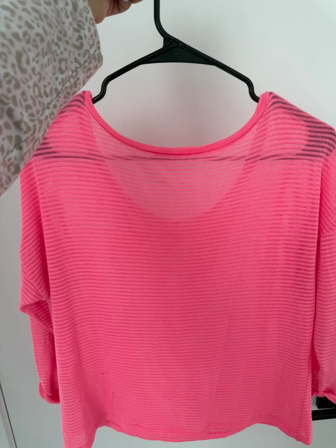 H&M Pink Mesh Top - photo 2