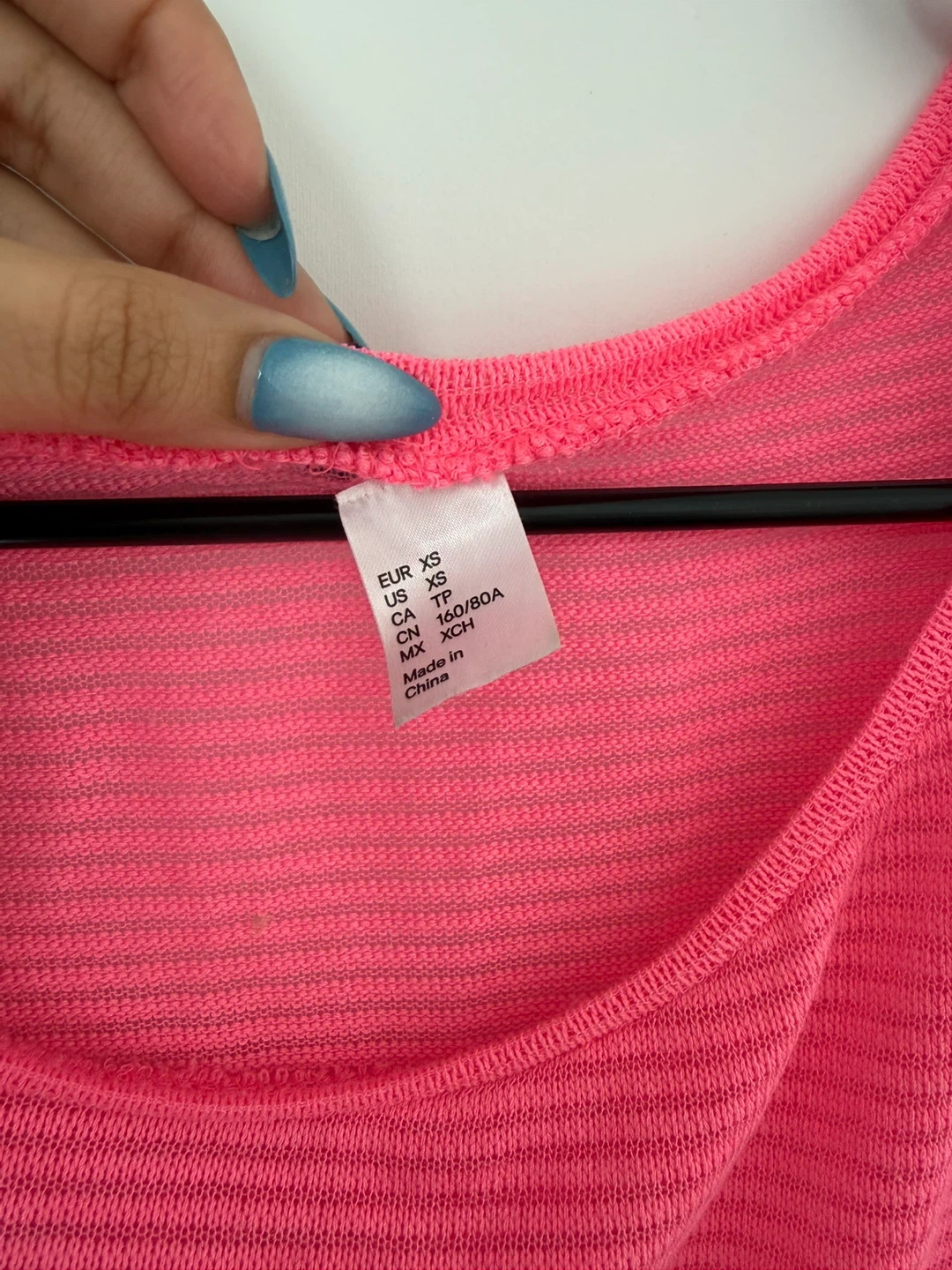 H&M Pink Mesh Top - photo 3