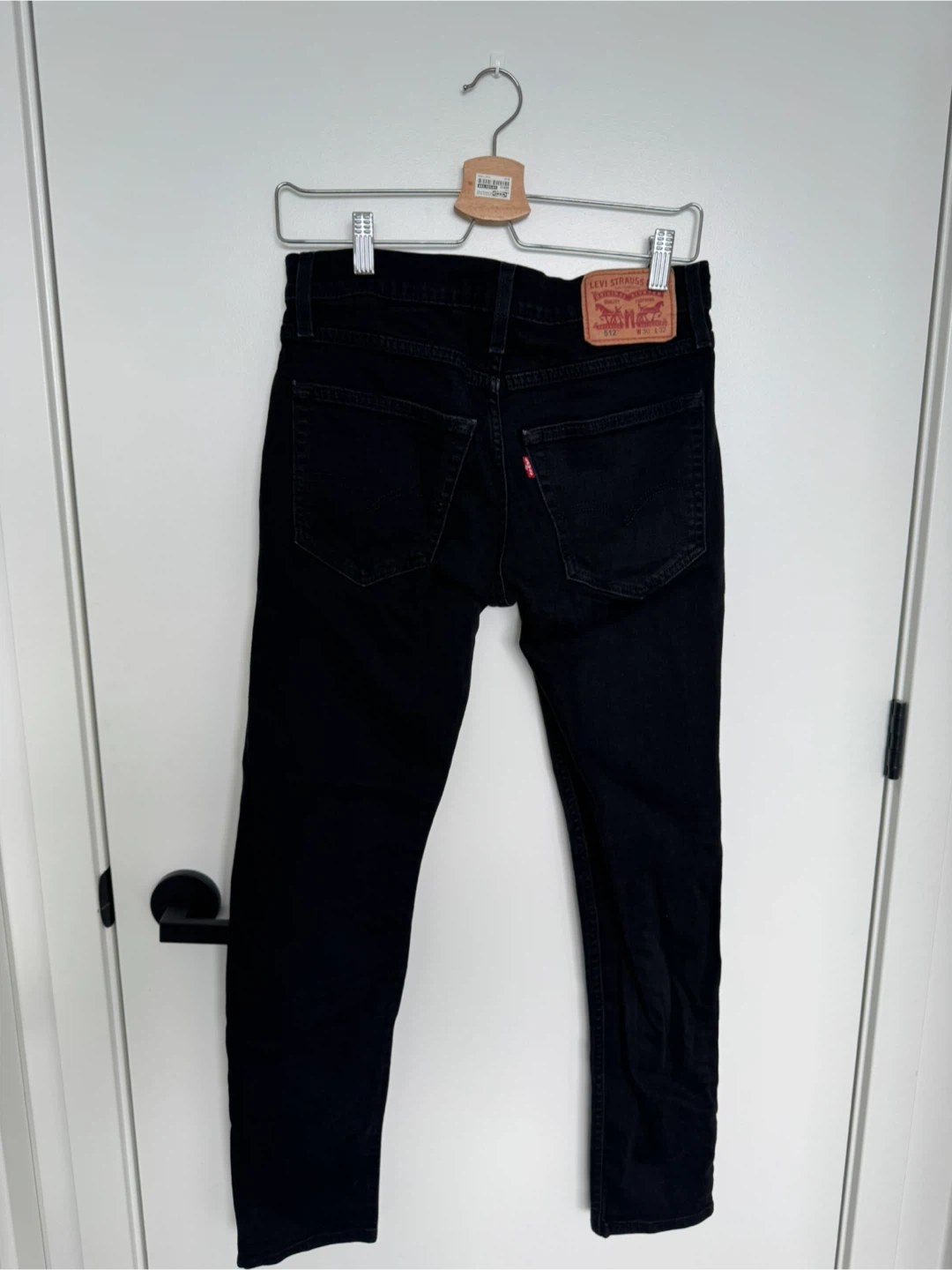 Levi's 512 Black Jeans W30 L32 - photo 2