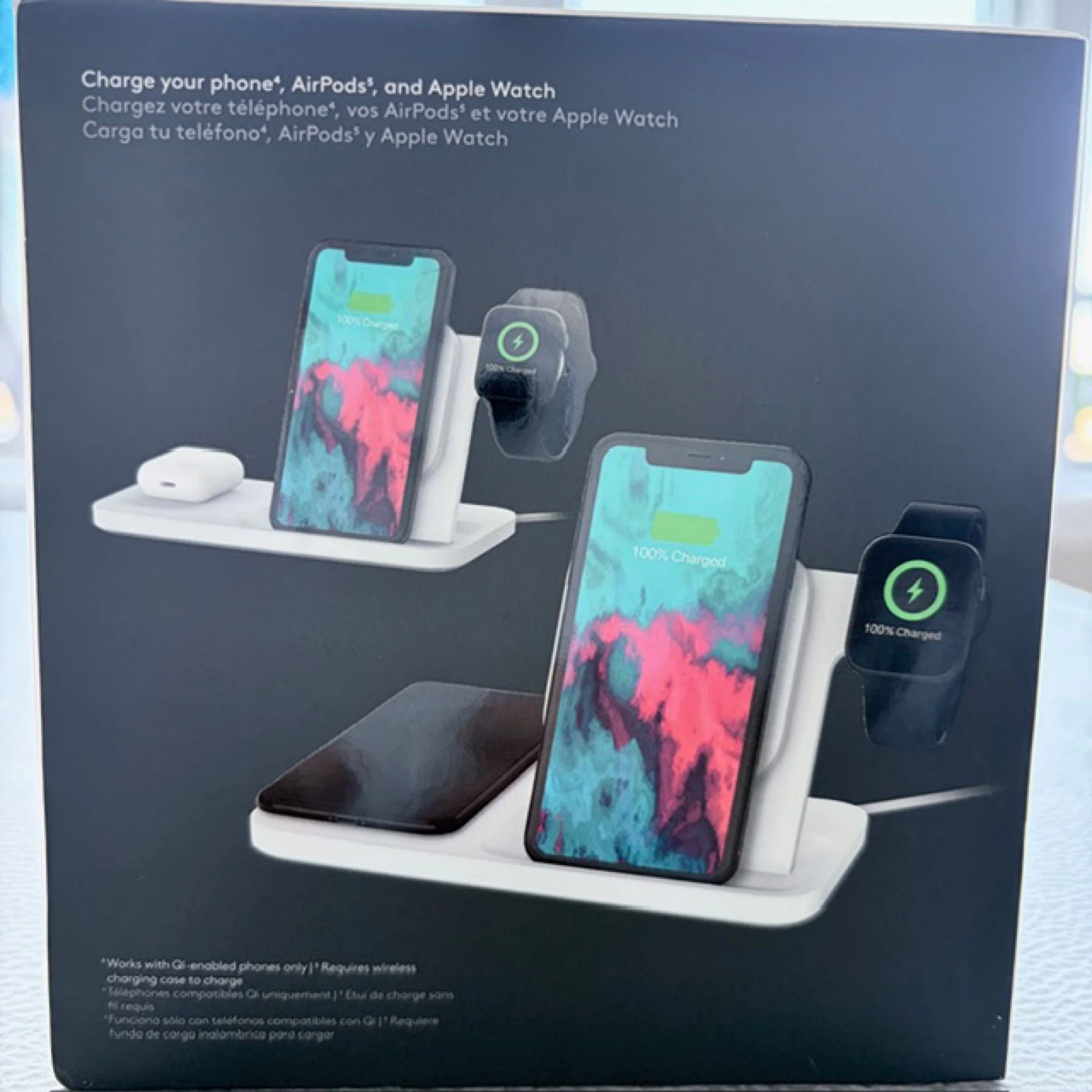 Logitech 3-in-1 Charging Dock - Fast Wireless Charger - photo 3