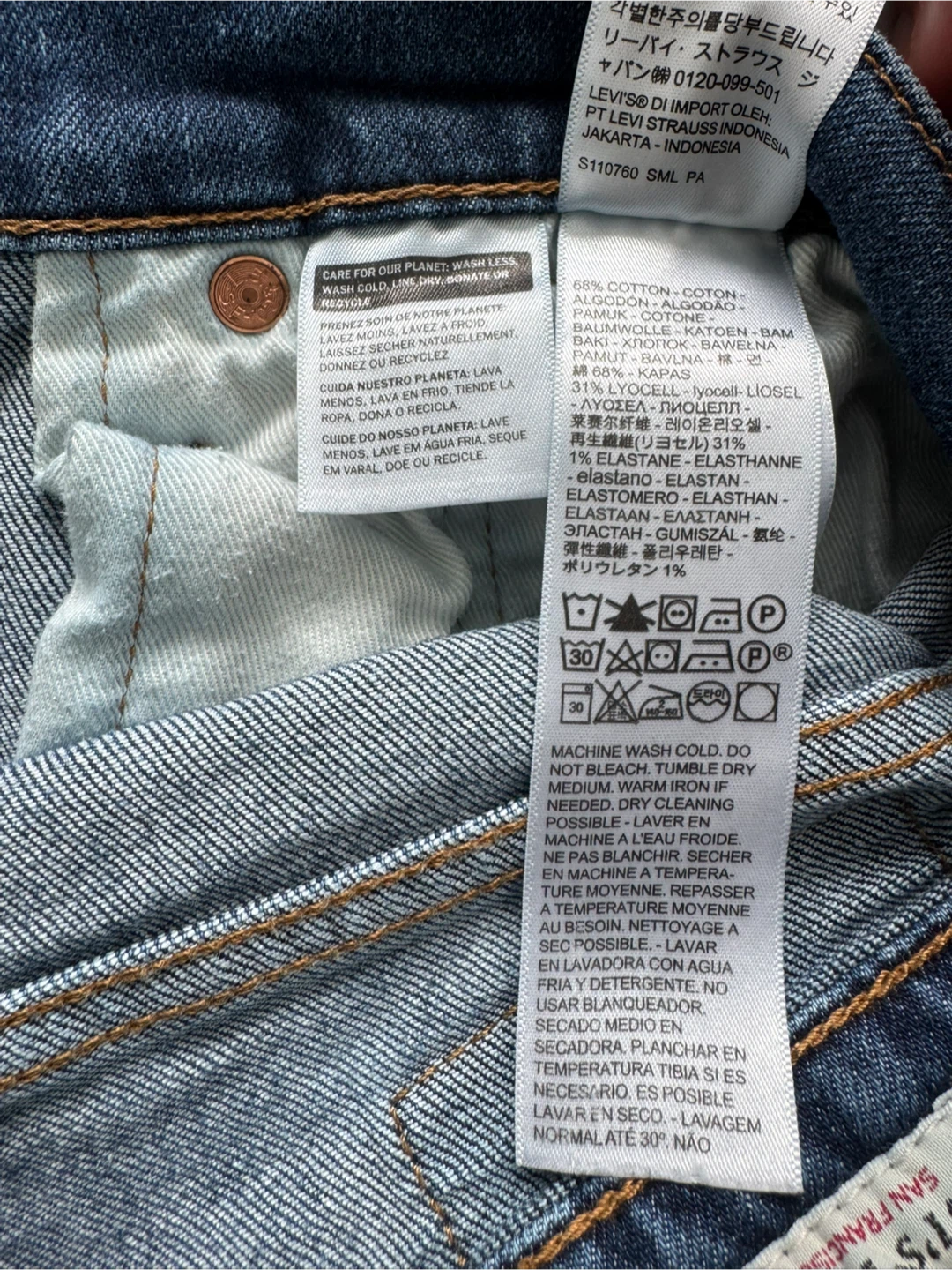 Levi's 512 Jeans W32 L32 - photo 4