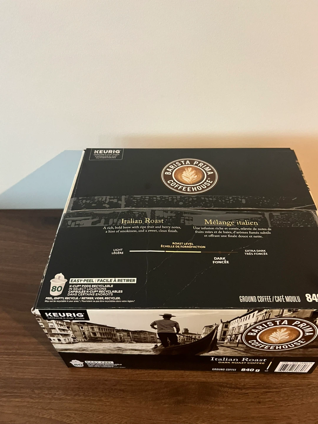 Italian Roast K-Cup Pods - 80 Count