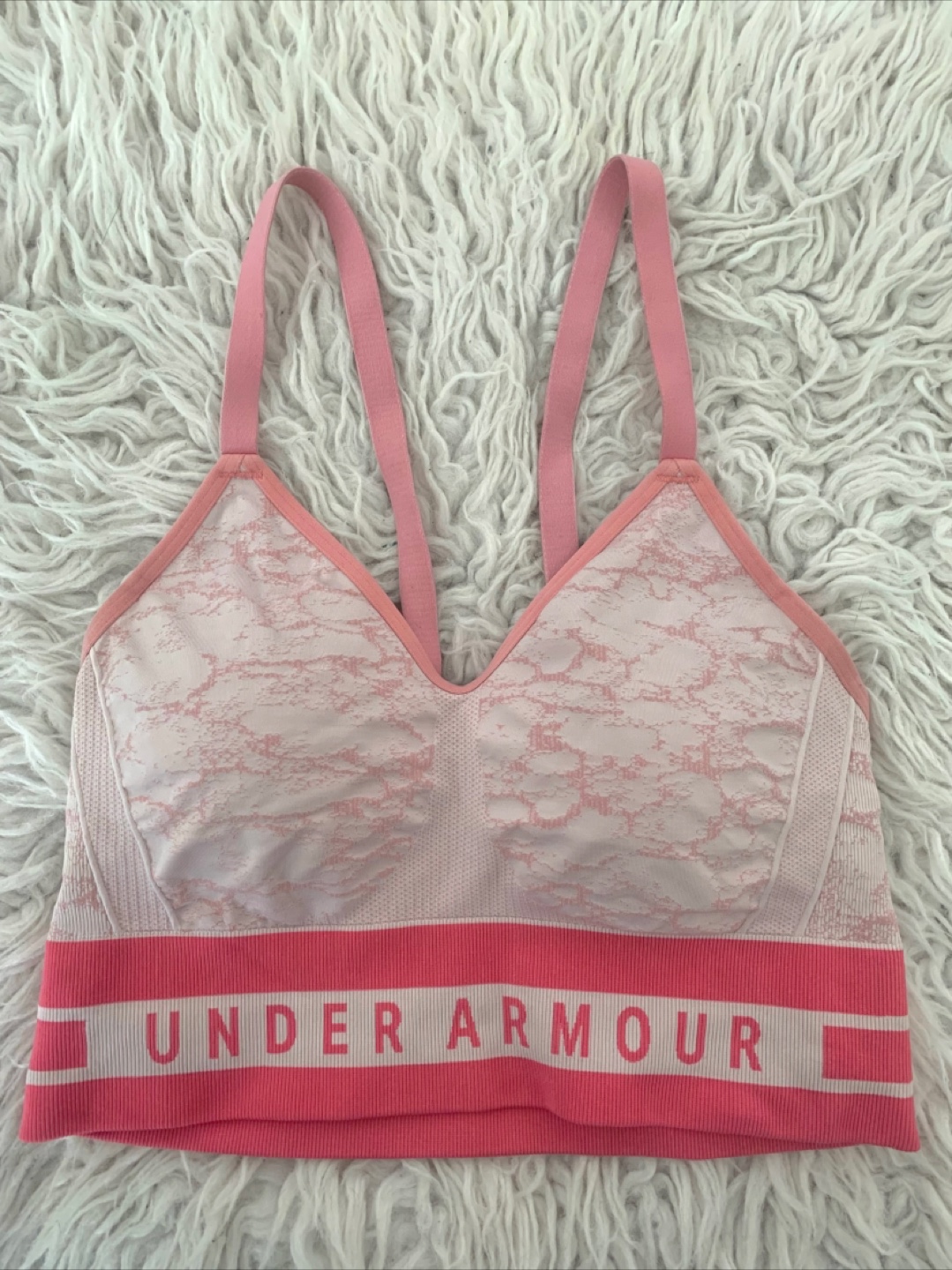 Under Armour Compression Sports Bra 🏆 - Size MD