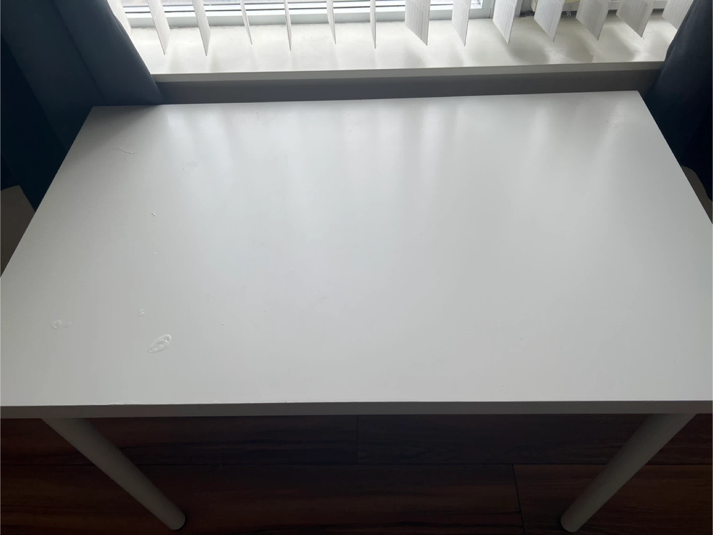 Ikea White Table - photo 2