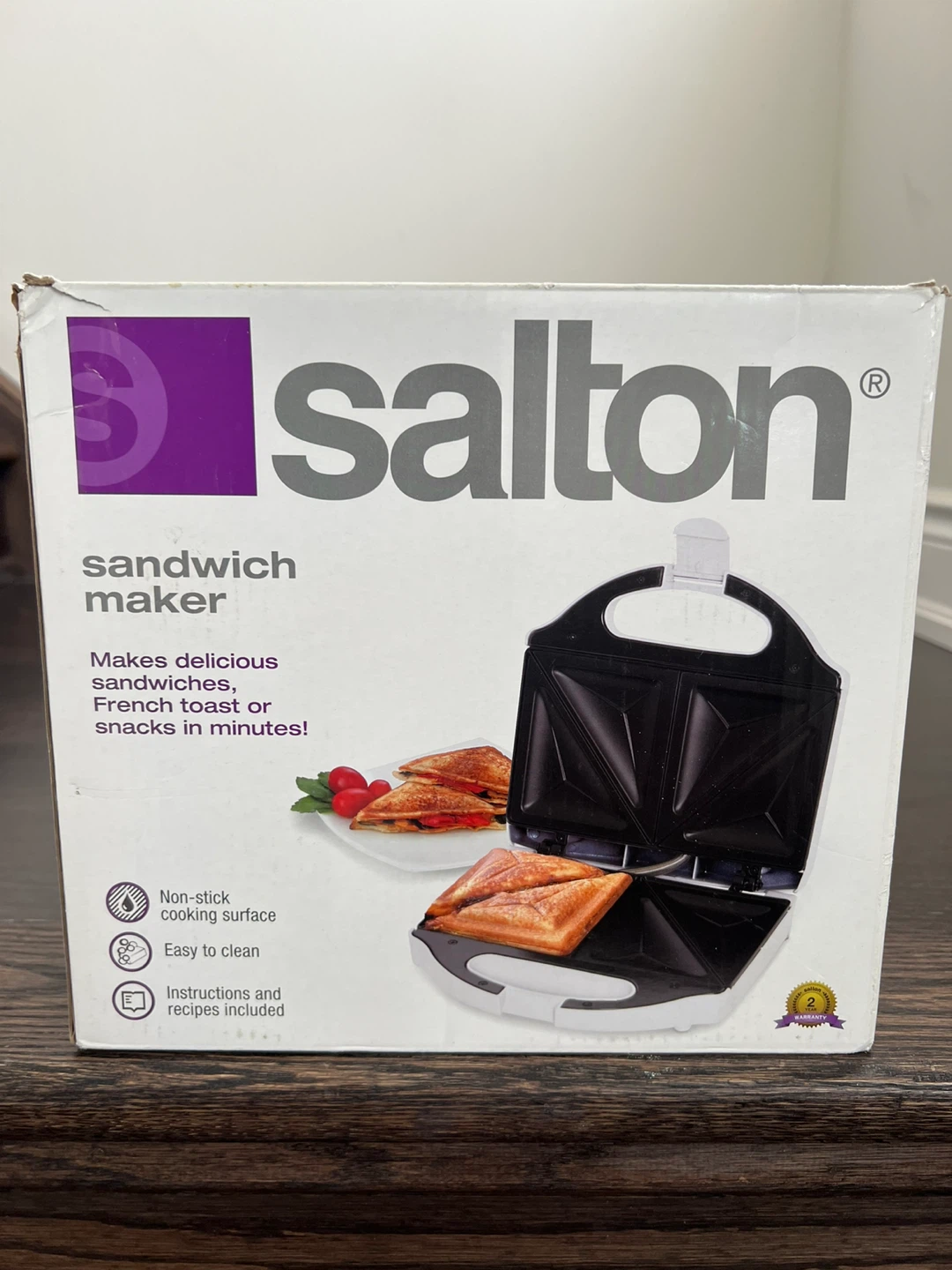 Salton Sandwich Maker