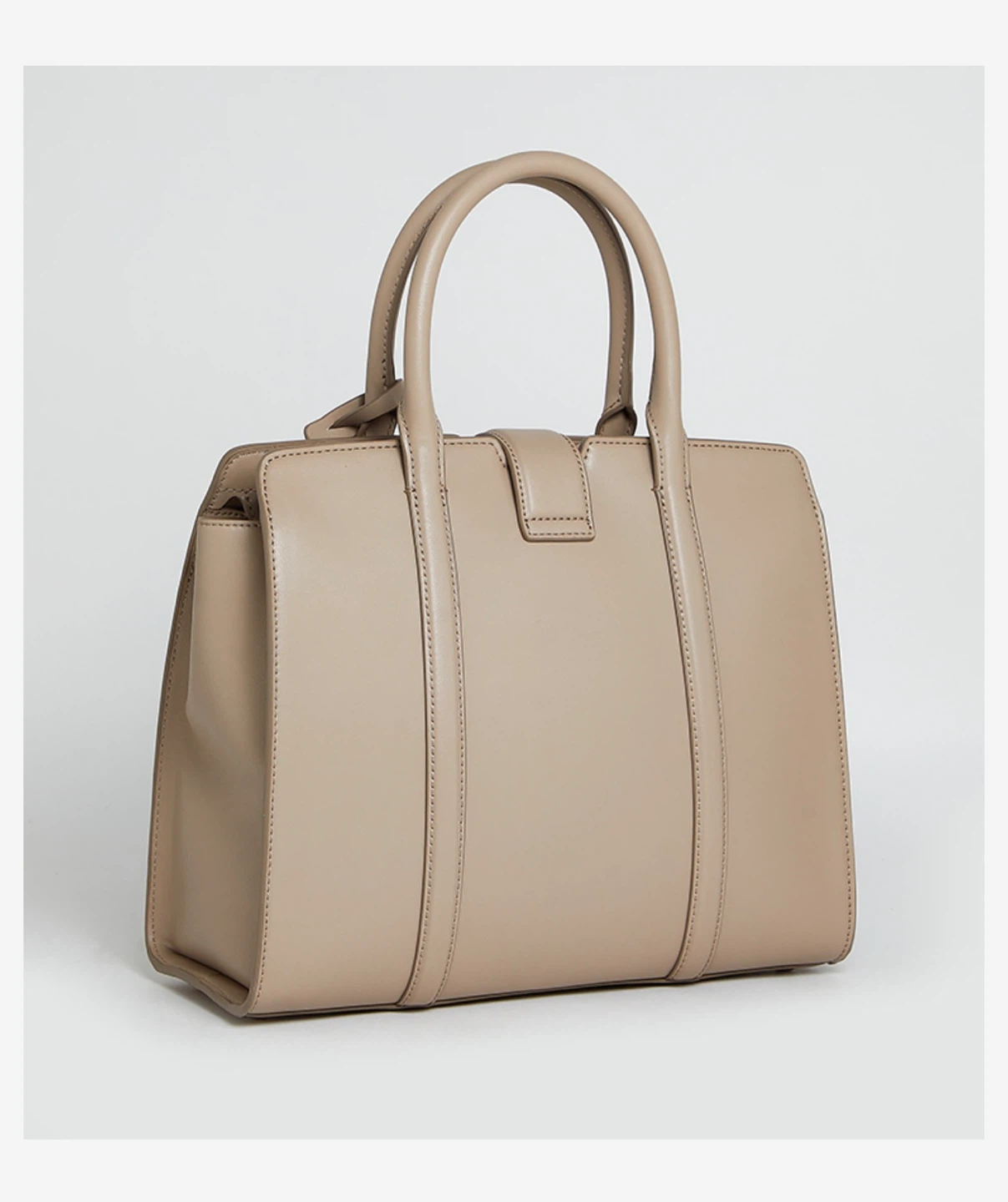 Charles & Keith Top Handle Bag with Metallic Accent - photo 2