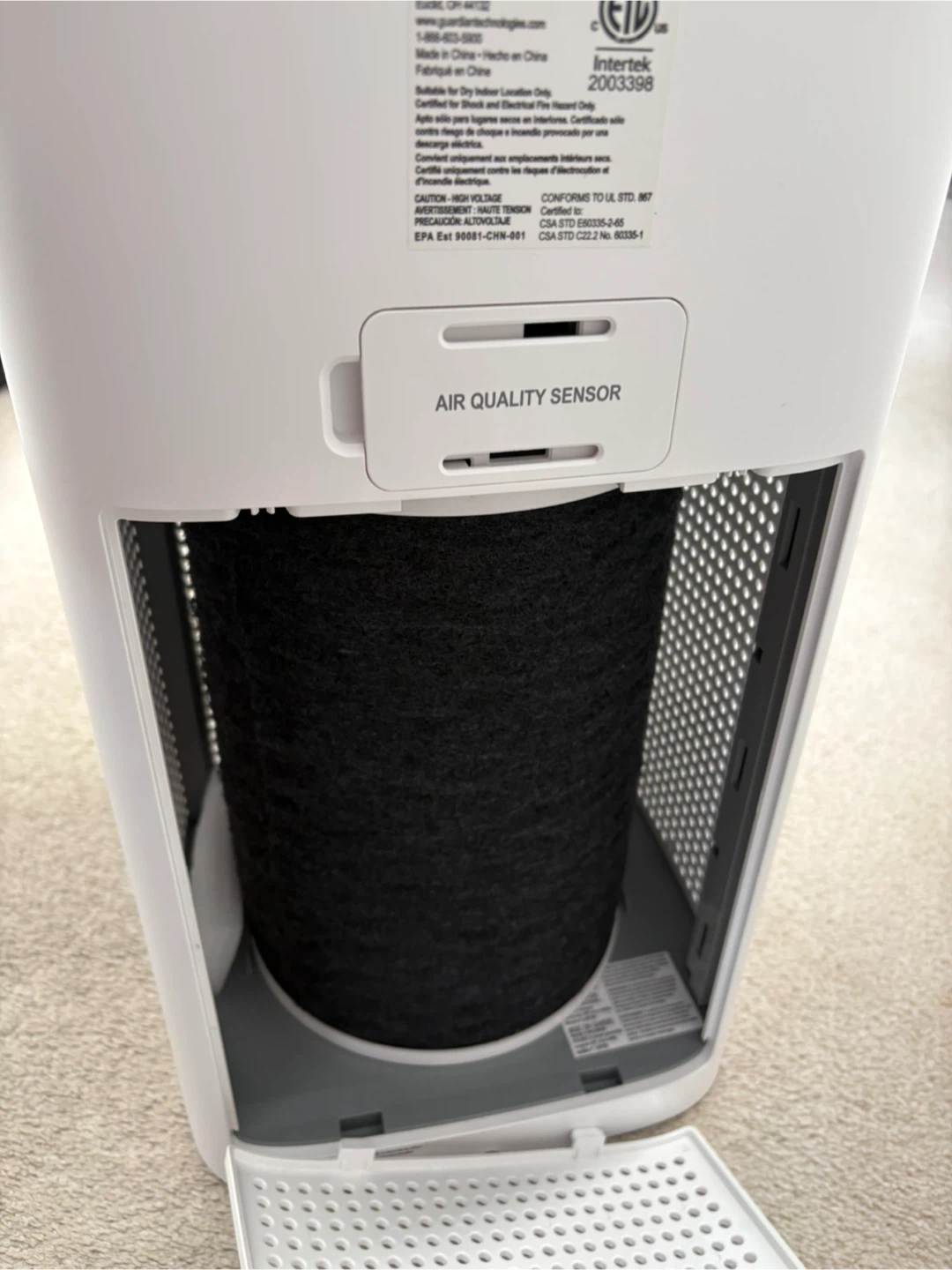 GermGuardian AC5109 Large Room Air Purifier | HEPA 99.97% | UV-C - photo 3