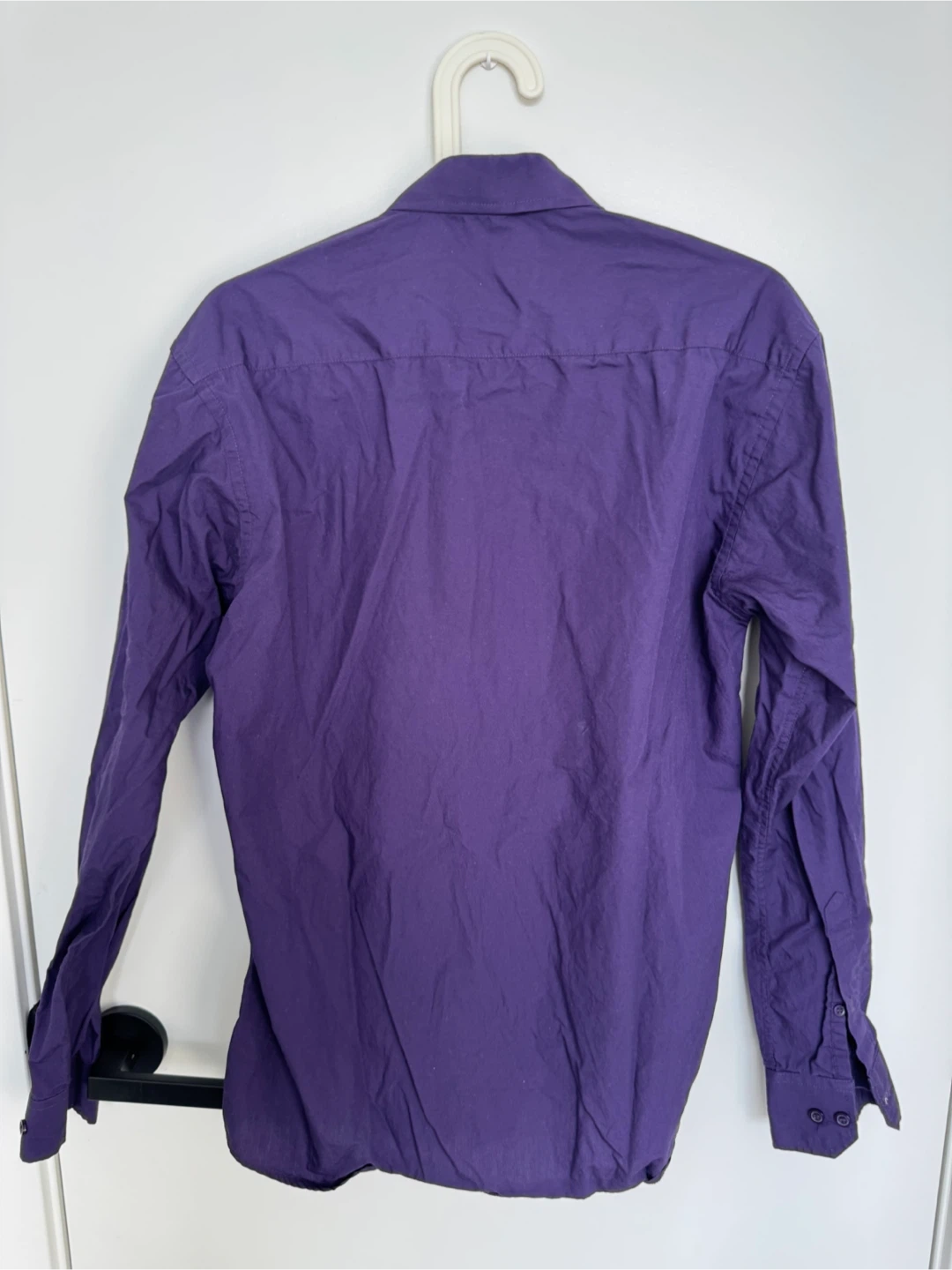 Tommy Hilfiger Men's Purple Cotton Dress Shirt - Size 15.5 - photo 2