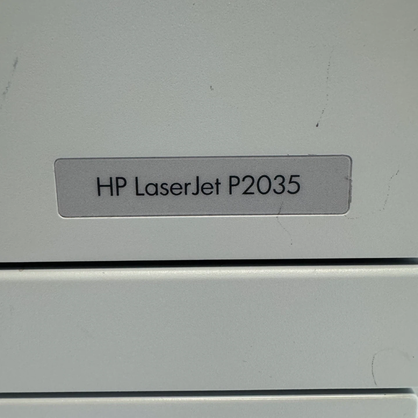 HP LaserJet P2035 workgroup  Laser Printer TESTED 9Kpg w/ - photo 3
