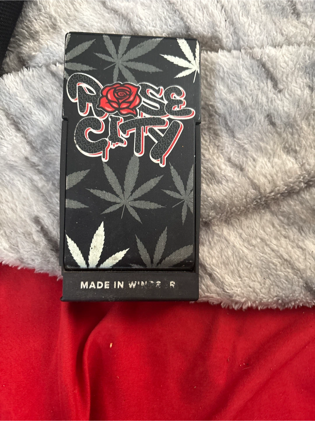 Rose City Flip Top Lighter Case