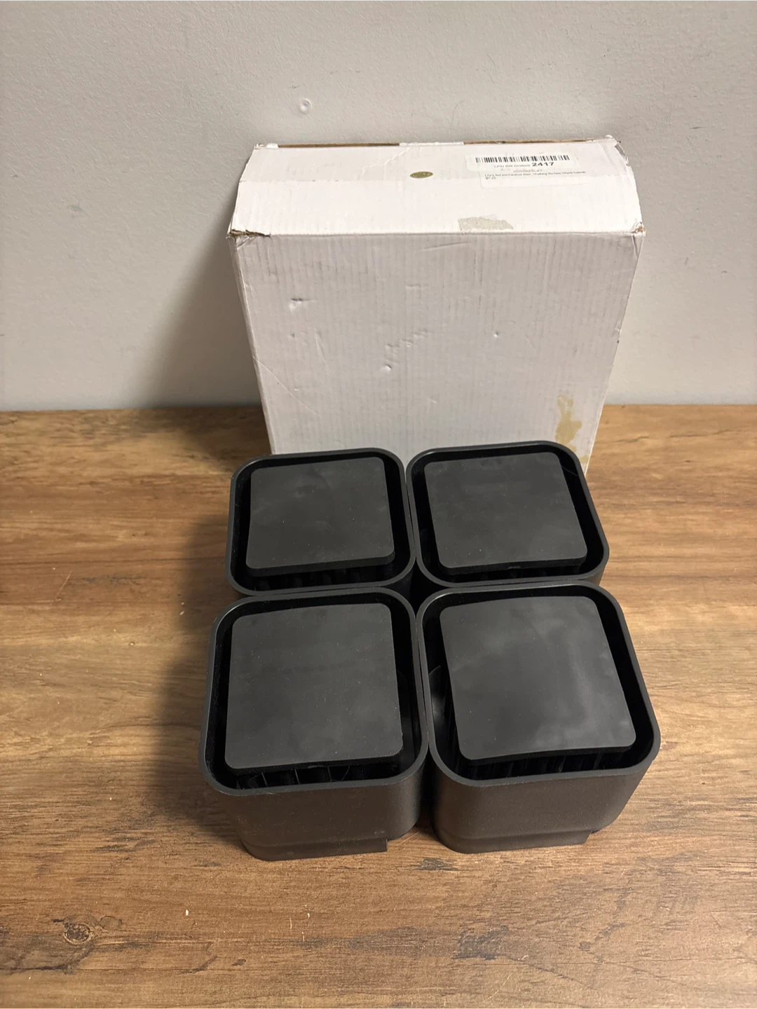 Black Furniture Risers - Set of 4 - photo 2