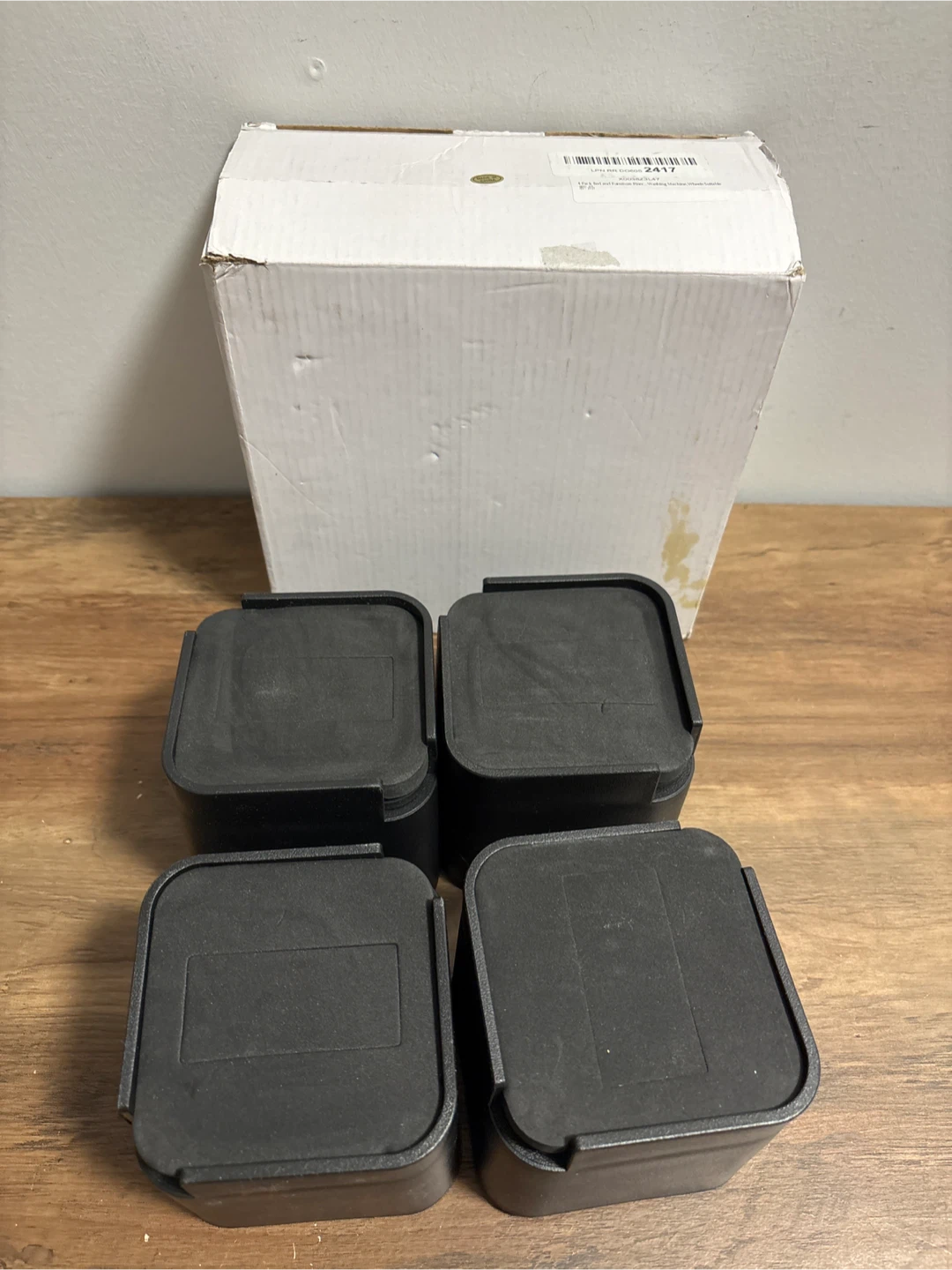 Black Furniture Risers - Set of 4 - photo 3