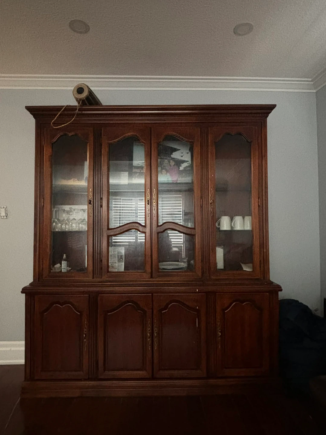 FREE  China Cabinet with Glass Doors - photo 2