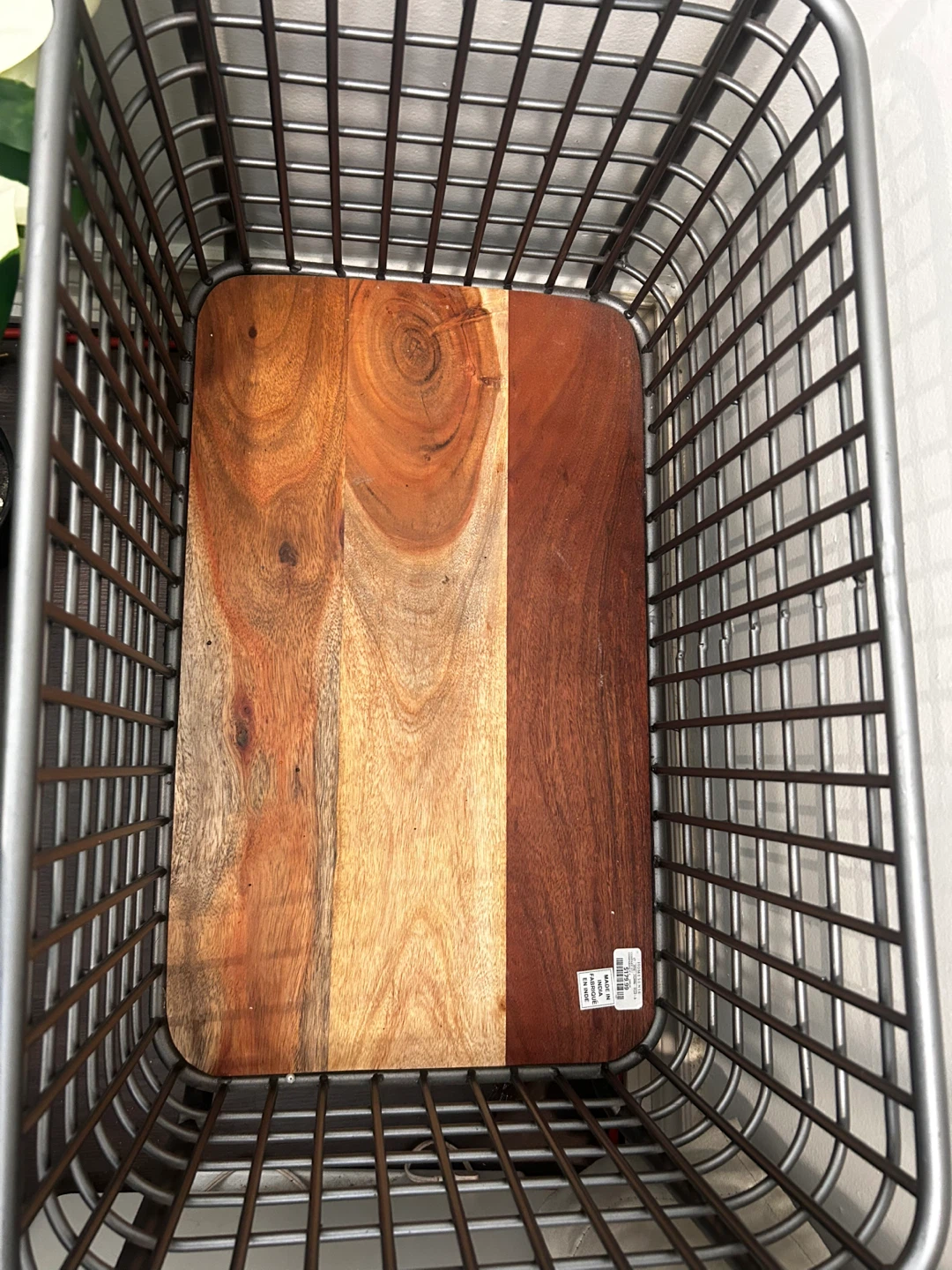 HOMESENSE Metal and Wood Storage Cart - photo 3