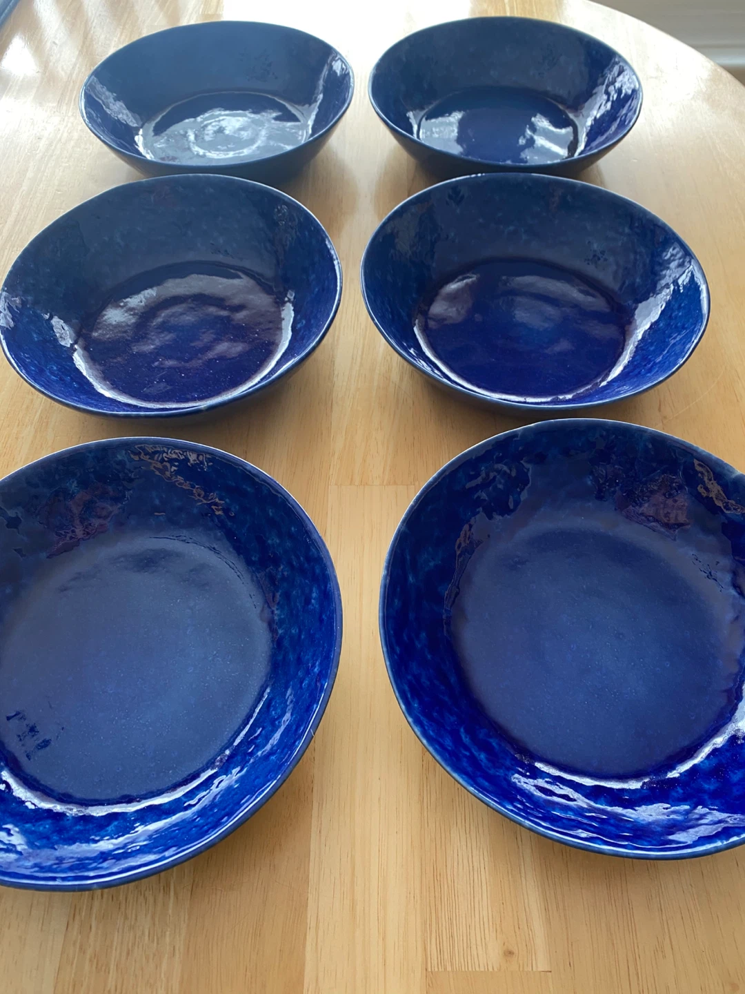 “NEW” 6 Crate & Barrel Marin Collection Bowls Set of 6
