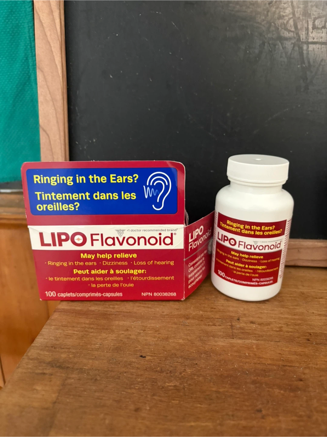 LIPO Flavonoid Ear Ringing Supplement - 100 Caplets