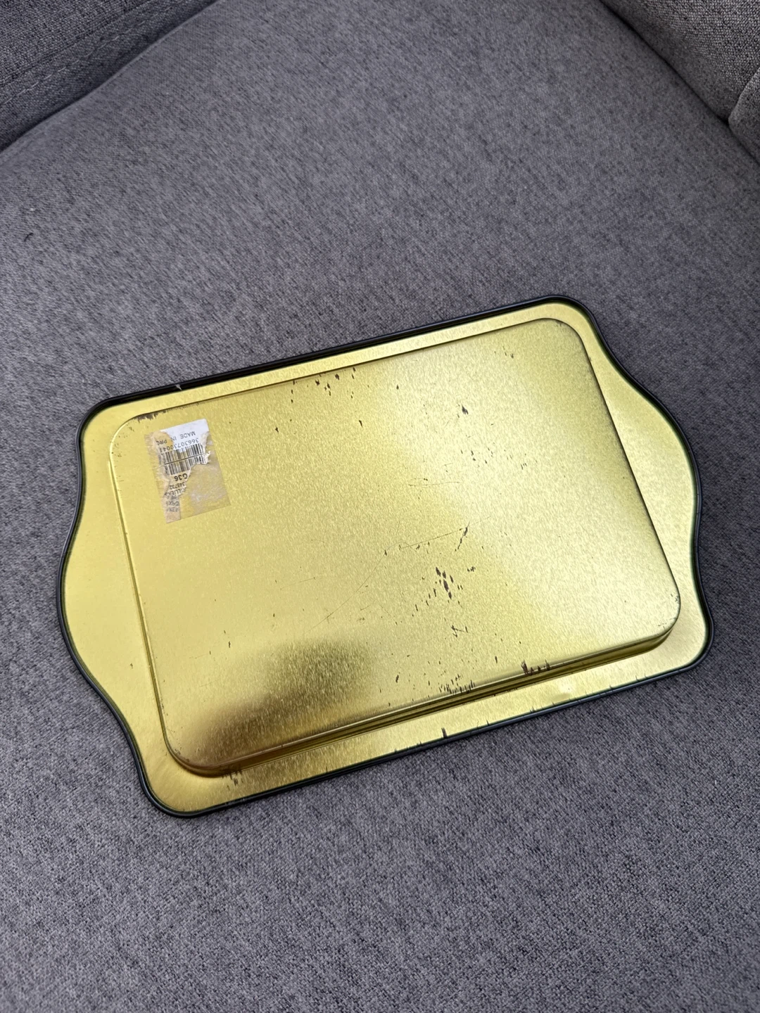 Paris Scene Metal Serving Tray - photo 2