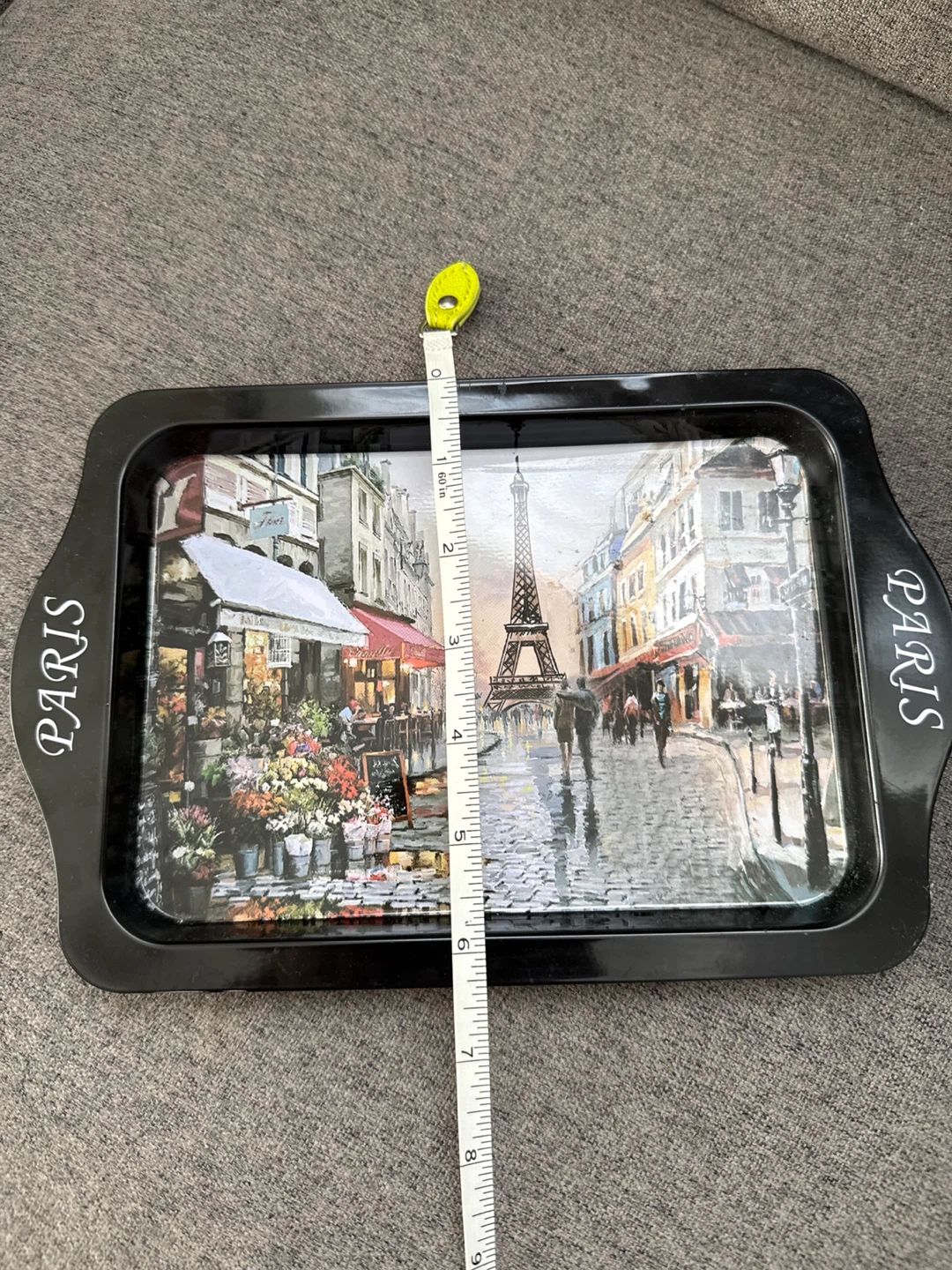 Paris Scene Metal Serving Tray - photo 4