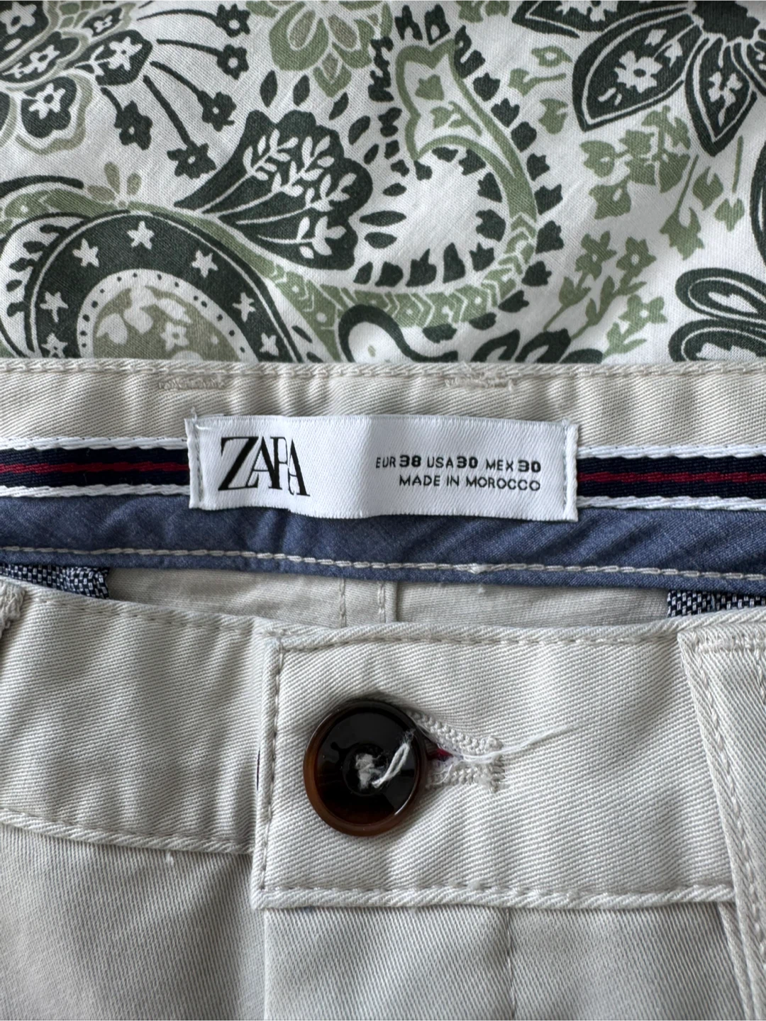 ZARA Beige Chinos Size 30 - photo 3