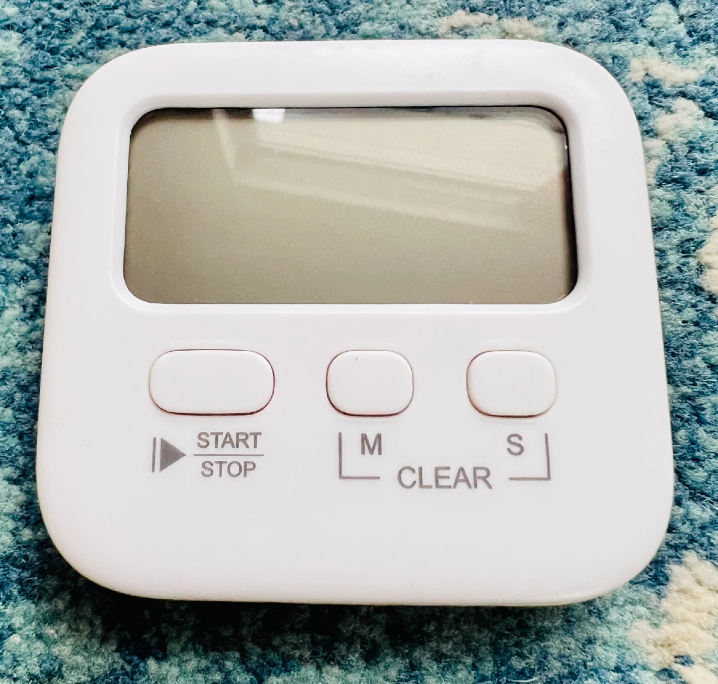 White Digital Kitchen Timer