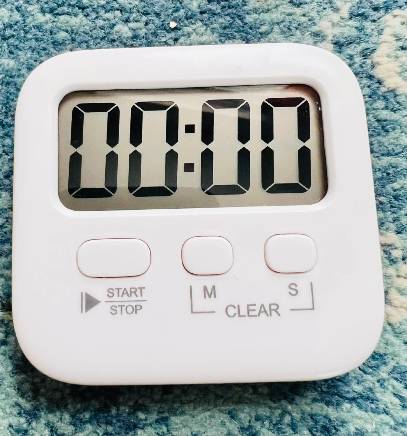 White Digital Kitchen Timer - photo 2