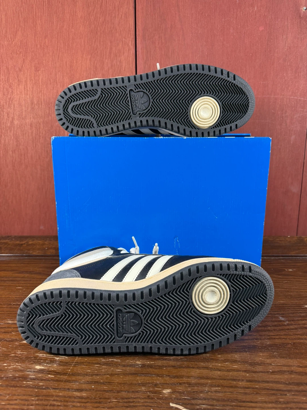 Adidas Top Ten LP Black/White-Wonder Beige  Men Size US 11 - photo 5