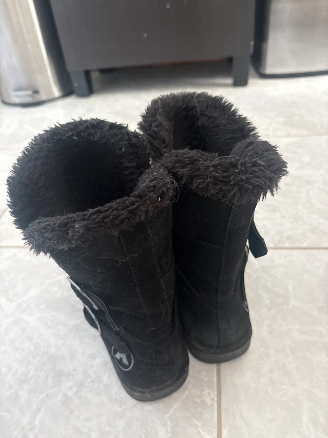 Black Winter Boots - photo 2