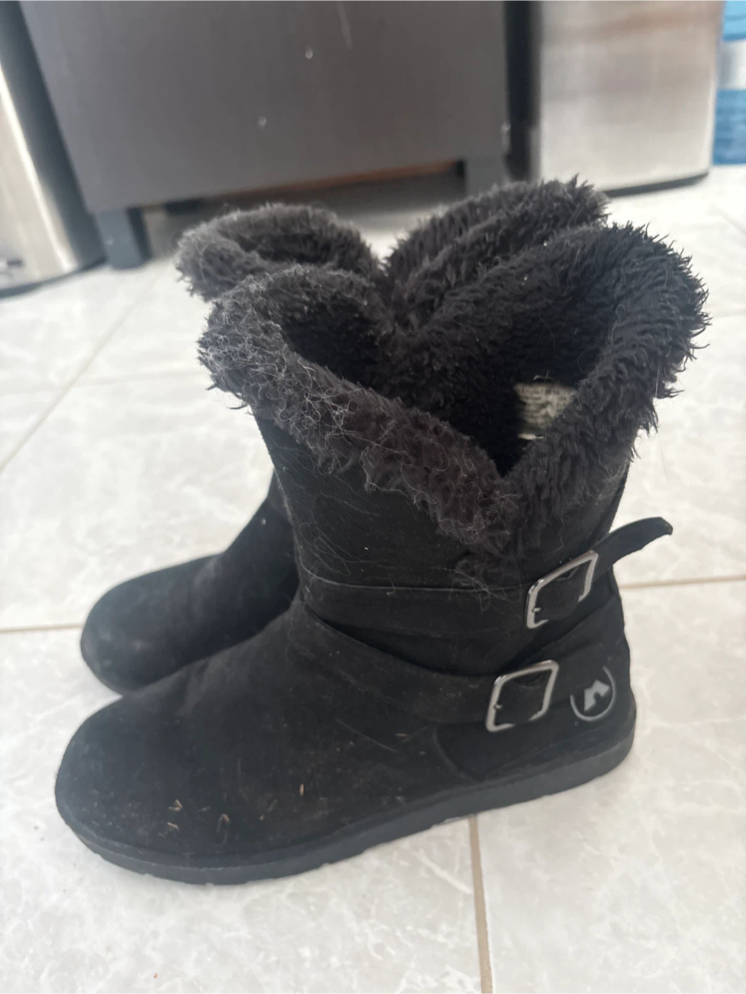 Black Winter Boots