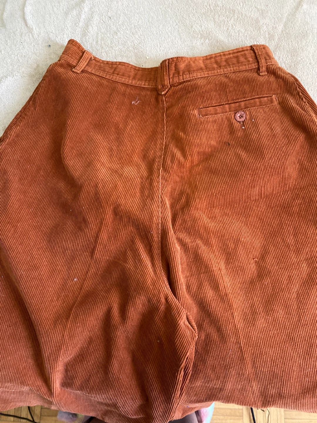 Foxtails Juniors Corduroy Culottes Size 11 Orange - photo 3