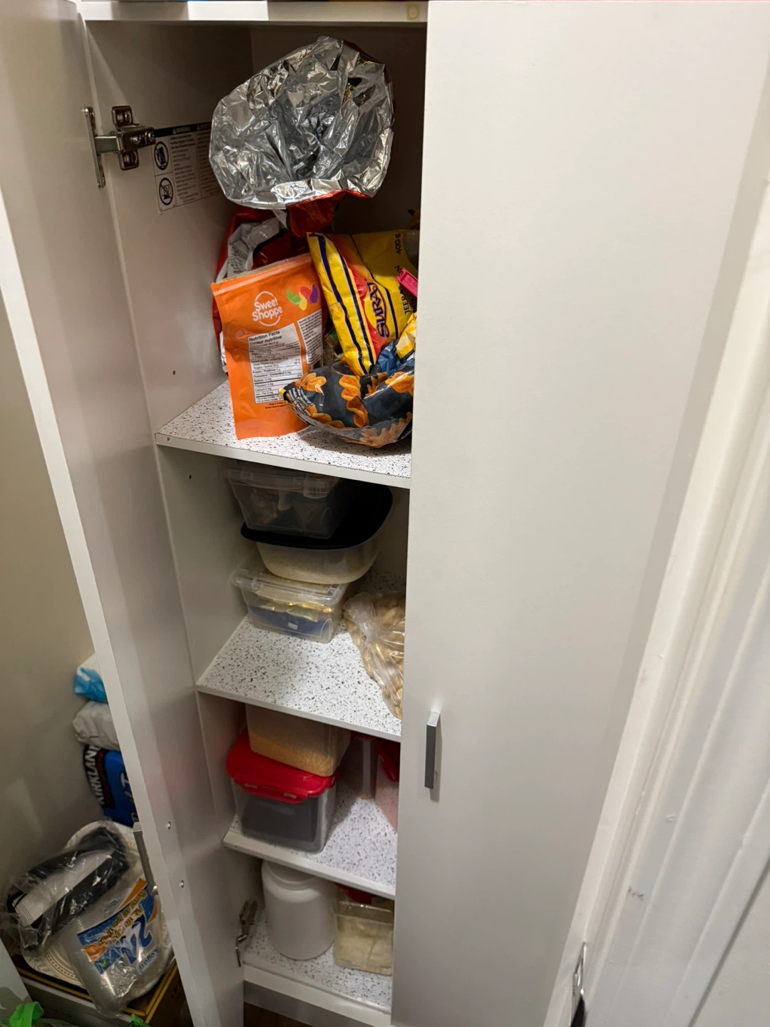 White Storage Cabinet - photo 2