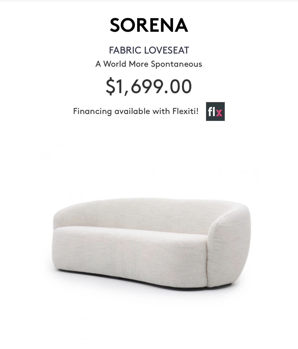 Mobilia NOSTA Fabric Accent Chair - photo 2