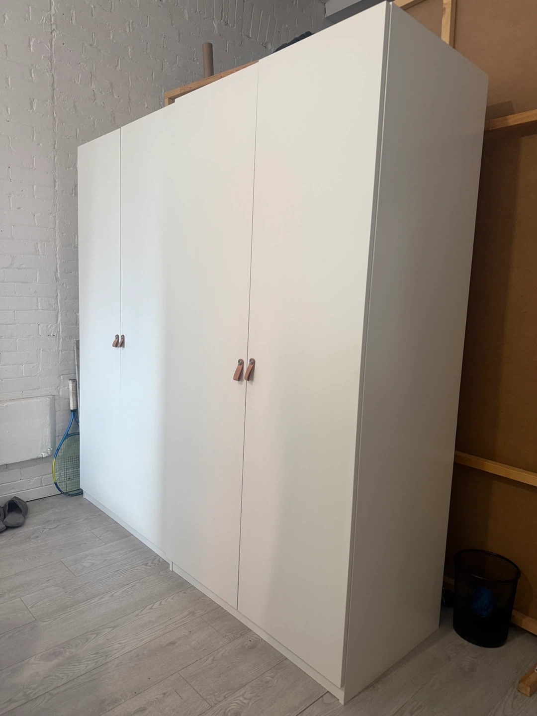 2x IKEA Pax Wardrobe with Drawers unit and 1x IKEA pax corner