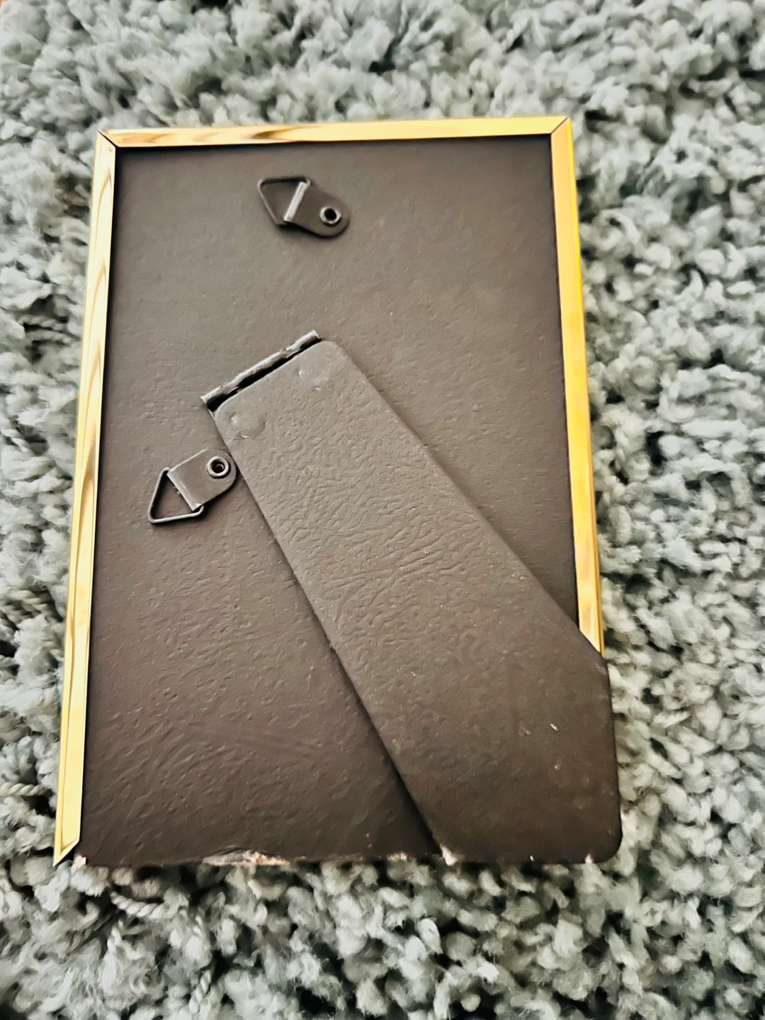 Picture frame | gold metal | 4x6 - photo 2