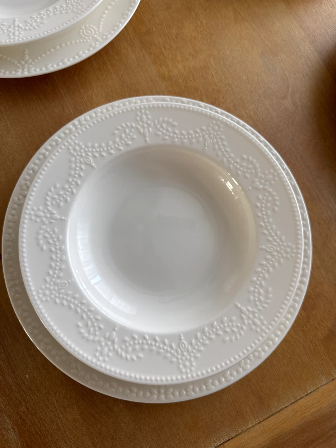 Intesa Home Premium Porcelain pasta Bowls and plates 8pcs - photo 2