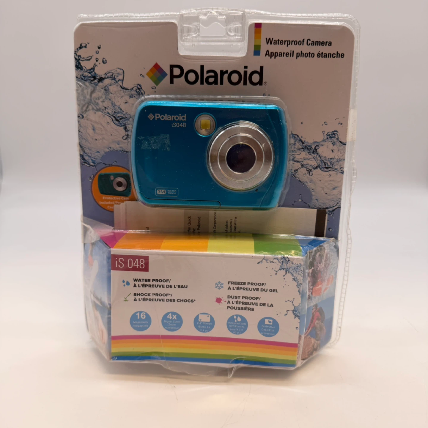 Polaroid IS048 16MP Waterproof Camera - Blue
