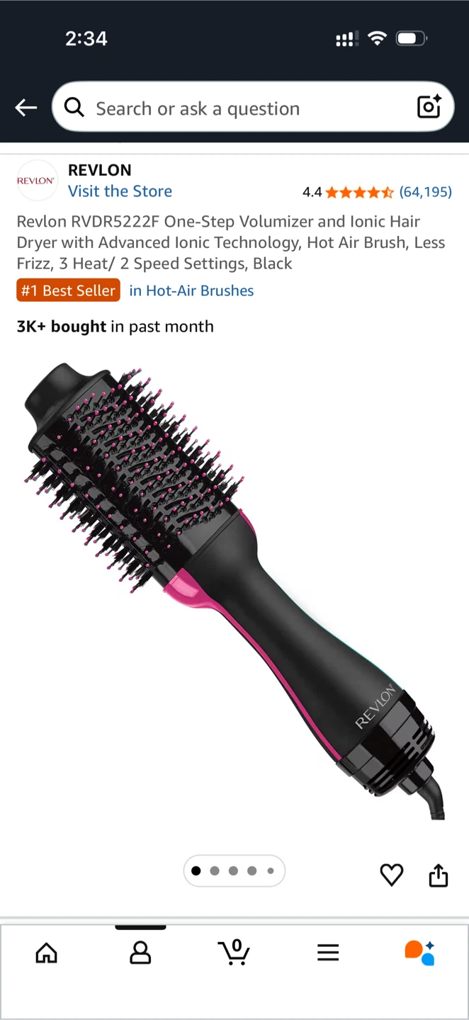 Revlon Hot Air Brush - photo 2