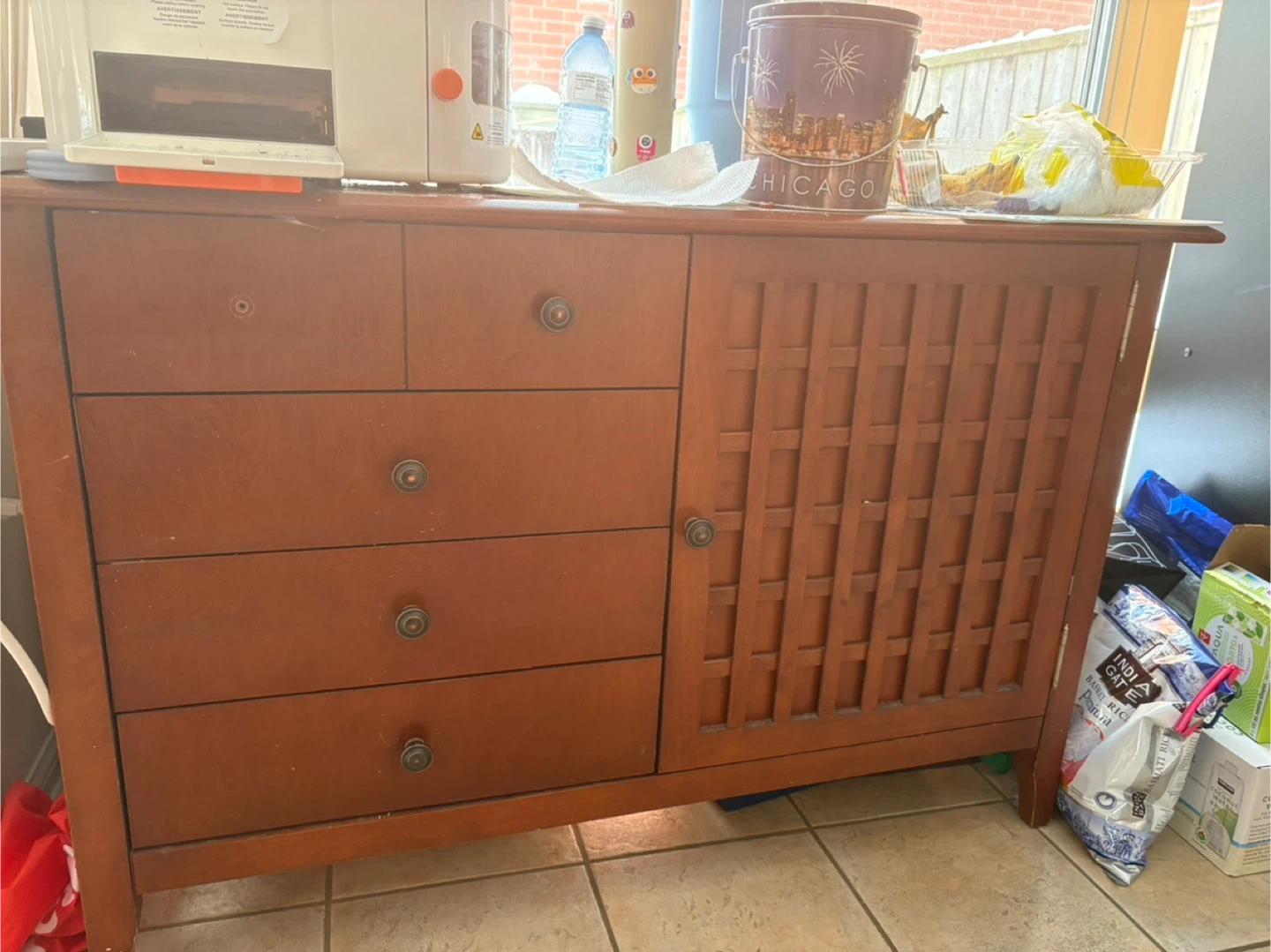 MUST GO - Wood Dresser with Cabinet - photo 2