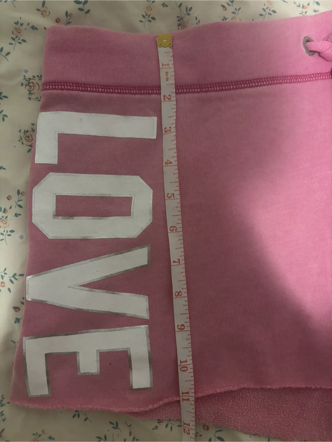 Low rise Pink Victoria's Secret "LOVE PINK" Sweat Shorts - photo 3