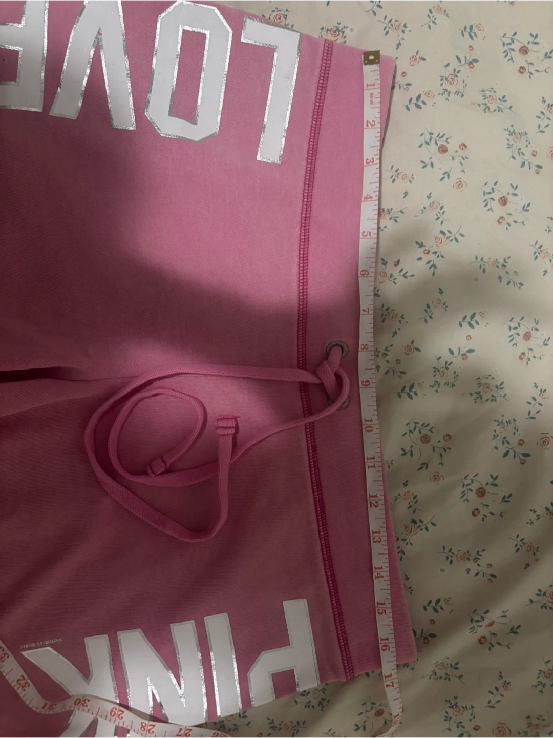 Low rise Pink Victoria's Secret "LOVE PINK" Sweat Shorts - photo 4