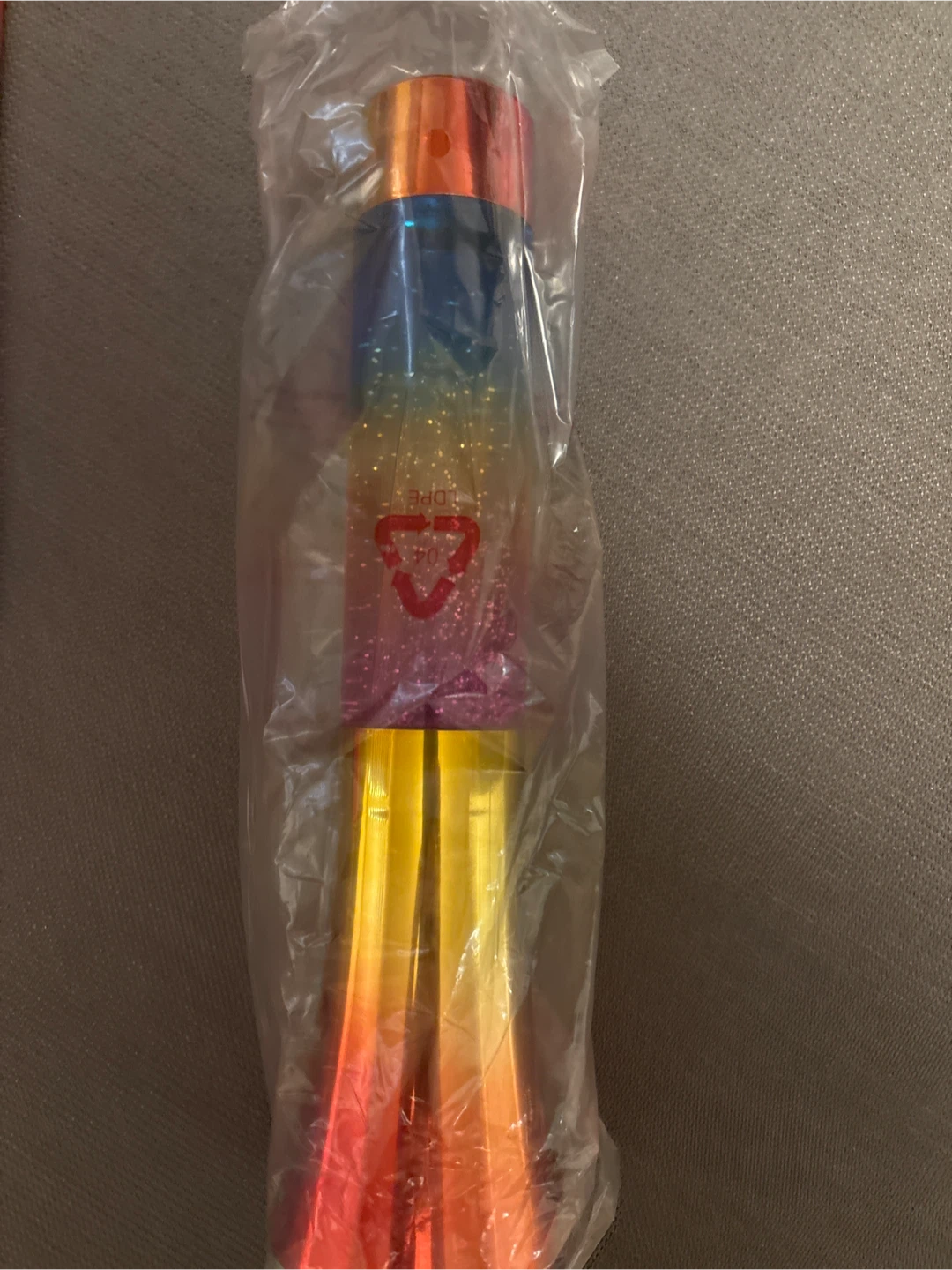 new! Art+Sound Rainbow Motion Glitter Lamp - photo 2