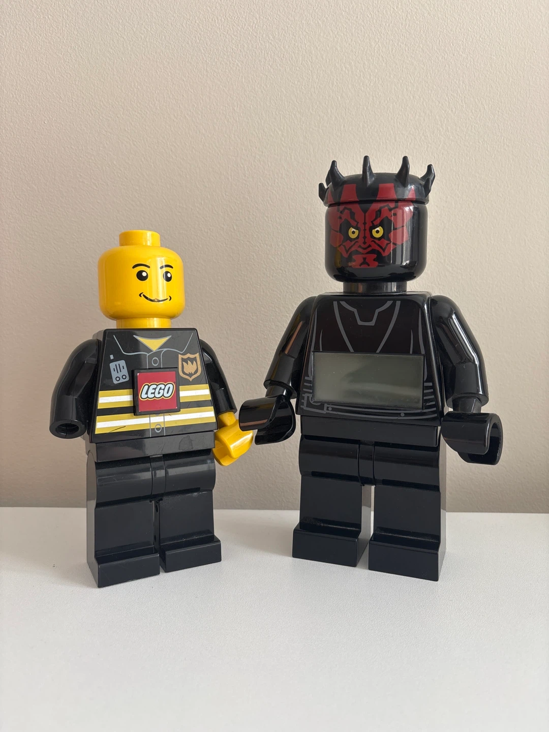 LEGO Star Wars Darth Maul Minifigure Alarm Clock