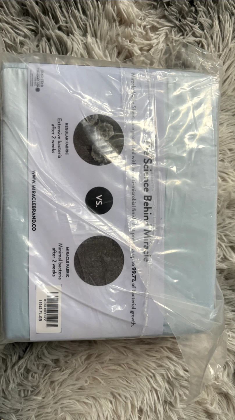 Miracle Brand Self-Cooling & Self-Cleaning Bed Sheets - photo 2
