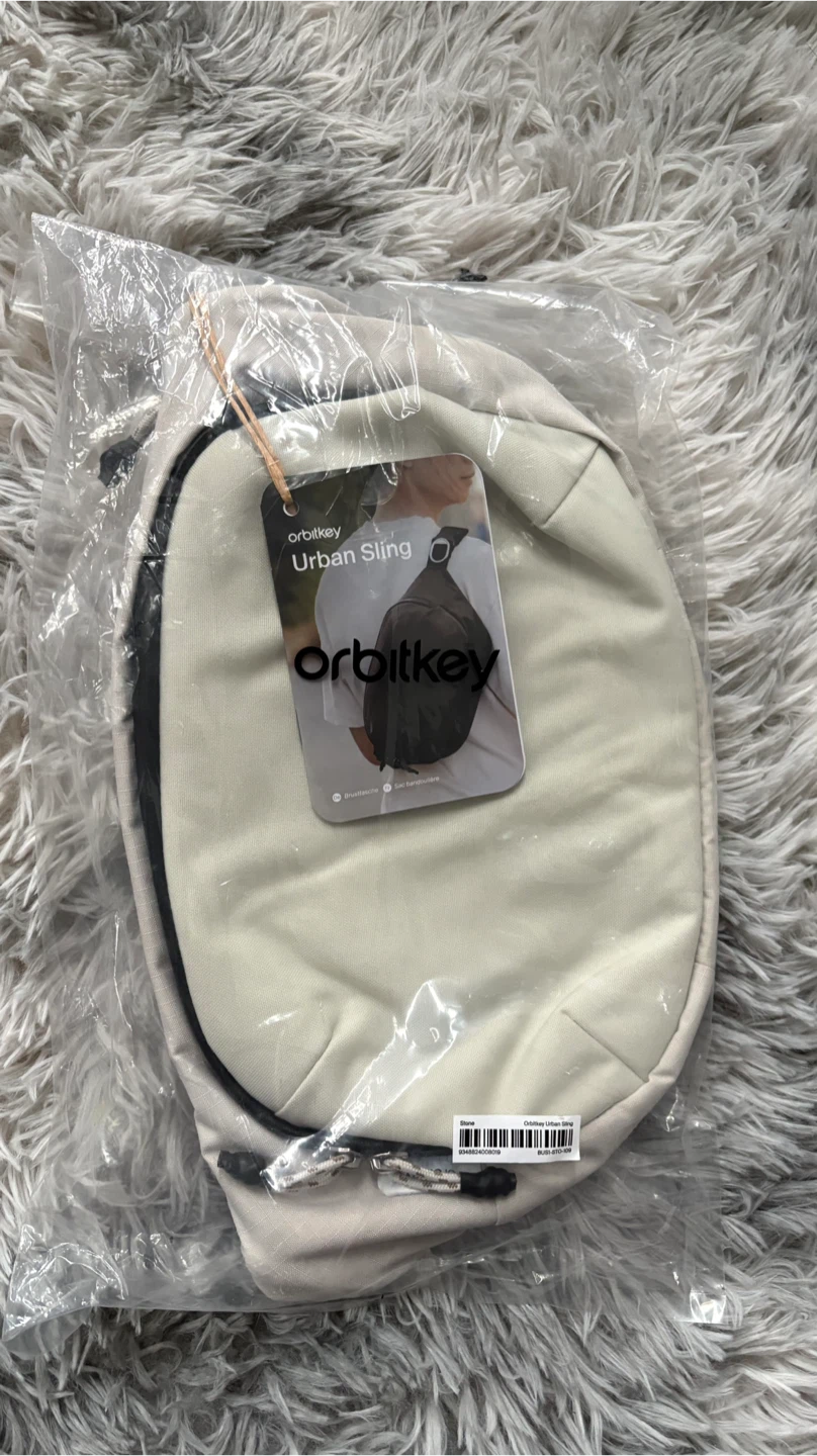 Orbitkey Urban Sling Bag - Beige 2L