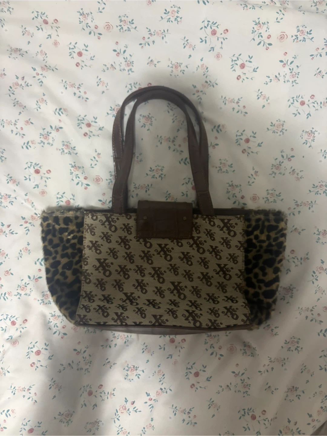 XOXO Shoulder Bag - Leopard Print & Monogram - photo 2